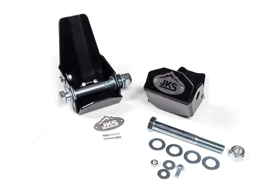 JKS8309 – JKS MFG. Skid Plate, Shock Absorber Powder Coated Black Steel